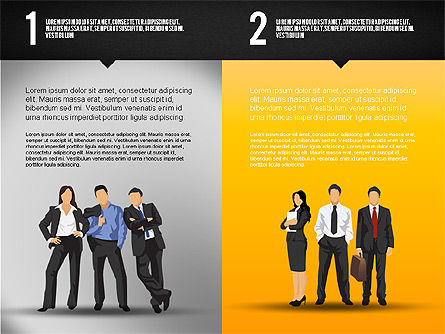 Concepto de Desarrollo Profesional, Diapositiva 11, 01548, Modelos de negocios — PoweredTemplate.com