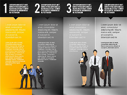 경력 개발 개념, 슬라이드 16, 01548, 비즈니스 모델 — PoweredTemplate.com