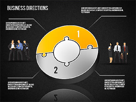 Concept de développement professionnel, Diapositive 9, 01548, Modèles commerciaux — PoweredTemplate.com