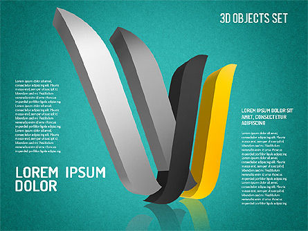 Símbolos en forma gratis, Diapositiva 11, 01549, Formas — PoweredTemplate.com