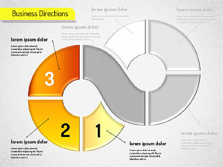 Tableau de flux de travail des étapes, Diapositive 11, 01553, Schémas d'étapes — PoweredTemplate.com
