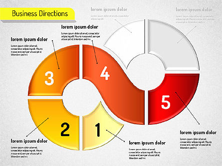 Tableau de flux de travail des étapes, Diapositive 13, 01553, Schémas d'étapes — PoweredTemplate.com