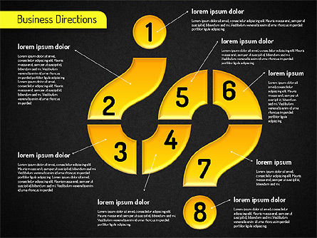 Tableau de flux de travail des étapes, Diapositive 16, 01553, Schémas d'étapes — PoweredTemplate.com