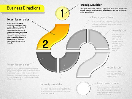Gráfico de flujo de trabajo de etapas, Diapositiva 2, 01553, Diagramas de la etapa — PoweredTemplate.com