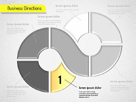 Stufen Workflow-Diagramm, Folie 9, 01553, Ablaufdiagramme — PoweredTemplate.com