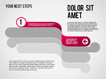 Concepto de flujo de trabajo de etapas, Diapositiva 6, 01556, Diagramas de la etapa — PoweredTemplate.com