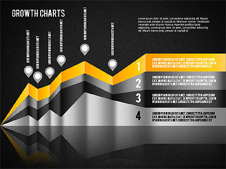 Grow-Bereich Charts Konzept, Folie 14, 01557, Business Modelle — PoweredTemplate.com