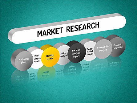 Diagram Riset Pasar, Slide 9, 01559, Model Bisnis — PoweredTemplate.com