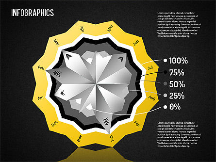 Conjunto Infográfico, Diapositiva 10, 01561, Modelos de negocios — PoweredTemplate.com
