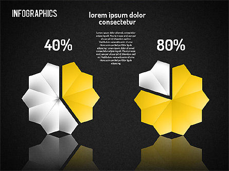 Set Infografica, Slide 14, 01561, Modelli di lavoro — PoweredTemplate.com