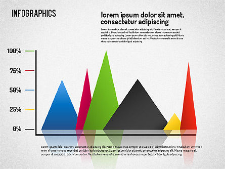 Infographic set, Dia 4, 01561, Businessmodellen — PoweredTemplate.com