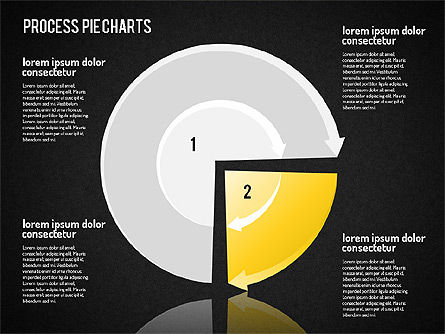 Flux de travail des processus de roue, Diapositive 15, 01562, Schémas de procédés — PoweredTemplate.com