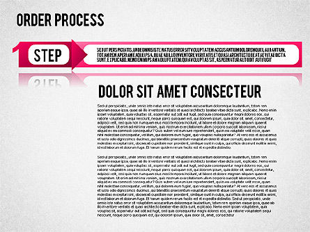 Diagrama de pasos, Diapositiva 6, 01566, Diagramas de la etapa — PoweredTemplate.com