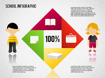 School Infographics, Slide 10, 01571, Education Charts and Diagrams — PoweredTemplate.com