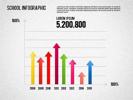 School Infographics, Slide 8, 01571, Education Charts and Diagrams — PoweredTemplate.com