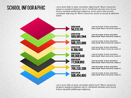 School Infographics, Slide 9, 01571, Education Charts and Diagrams — PoweredTemplate.com