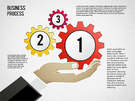 Business Process Shapes, Slide 5, 01572, Process Diagrams — PoweredTemplate.com