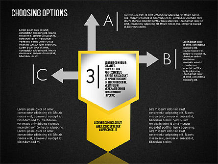 Options and Directions Toolbox, Slide 11, 01573, Shapes — PoweredTemplate.com