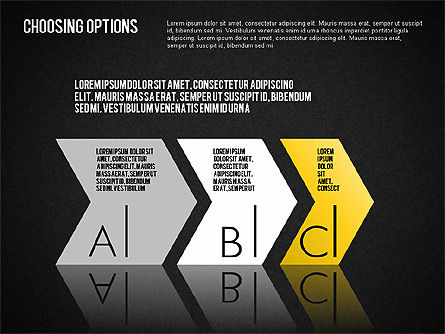 Options and Directions Toolbox, Slide 14, 01573, Shapes — PoweredTemplate.com