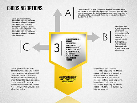 Options and Directions Toolbox, Slide 3, 01573, Shapes — PoweredTemplate.com