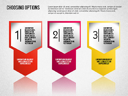 Options and Directions Toolbox, Slide 5, 01573, Shapes — PoweredTemplate.com