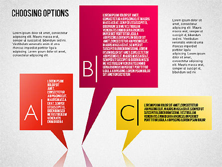 Boîte à outils d'options et de directions, Diapositive 7, 01573, Formes — PoweredTemplate.com