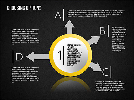 Caja de herramientas Opciones e instrucciones, Diapositiva 9, 01573, Formas — PoweredTemplate.com