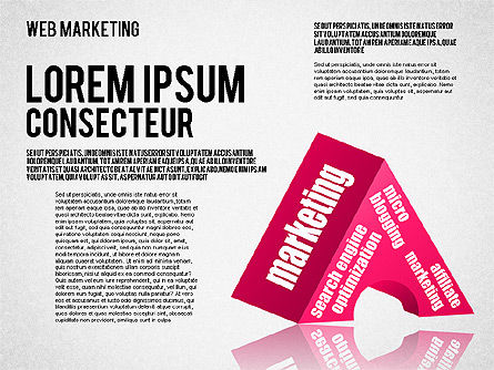 Diagrama de Marketing Web, Diapositiva 3, 01581, Modelos de negocios — PoweredTemplate.com