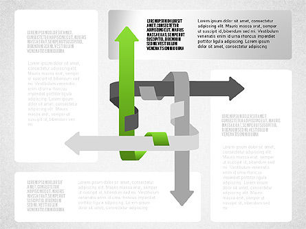 Direcciones y flechas, Diapositiva 5, 01585, Formas — PoweredTemplate.com