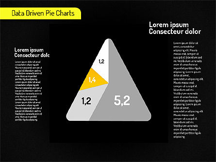 Gráficos de Pie Creativos Conjunto (impulsado por datos), Diapositiva 13, 01595, Diagramas basados en datos — PoweredTemplate.com