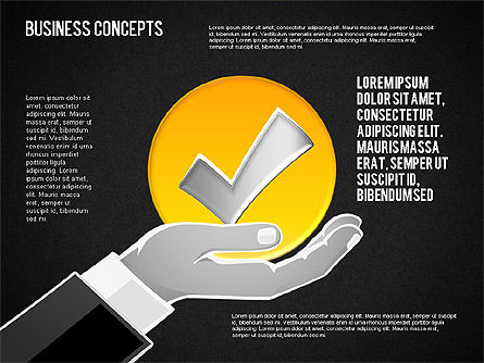 Formes en main, Diapositive 14, 01602, Formes — PoweredTemplate.com