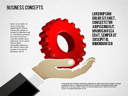 Formas en la mano, Diapositiva 2, 01602, Formas — PoweredTemplate.com