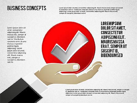 Formas en la mano, Diapositiva 6, 01602, Formas — PoweredTemplate.com