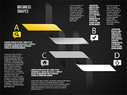 Diagrama de cinta de intersección, Diapositiva 16, 01604, Modelos de negocios — PoweredTemplate.com