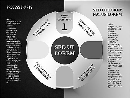 Tableau de planification avec sablier, Diapositive 13, 01612, Schémas d'étapes — PoweredTemplate.com