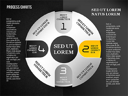 Planning chart met zandloper, Dia 16, 01612, Stage diagrams — PoweredTemplate.com