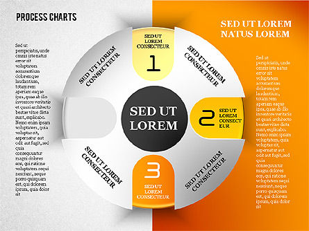 Tableau de planification avec sablier, Diapositive 7, 01612, Schémas d'étapes — PoweredTemplate.com