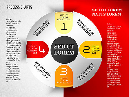 Tableau de planification avec sablier, Diapositive 8, 01612, Schémas d'étapes — PoweredTemplate.com