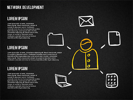 Formas de desarrollo de redes, Diapositiva 10, 01615, Modelos de negocios — PoweredTemplate.com