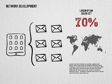 Formas de desarrollo de redes, Diapositiva 8, 01615, Modelos de negocios — PoweredTemplate.com
