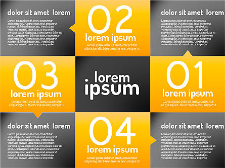 Bagan Perencanaan Arus, Slide 13, 01617, Diagram Panggung — PoweredTemplate.com