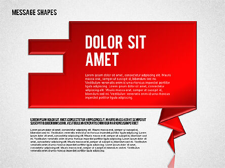 Dialog formas, Deslizar 6, 01618, Formas — PoweredTemplate.com