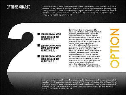 Boîte à outils du tableau des options, Diapositive 13, 01620, Schémas d'étapes — PoweredTemplate.com
