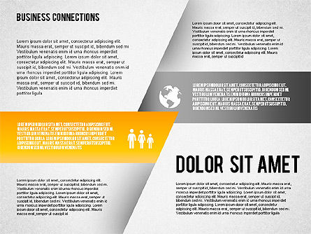 Diagrama de estilos de polilíneas, Diapositiva 5, 01623, Modelos de negocios — PoweredTemplate.com
