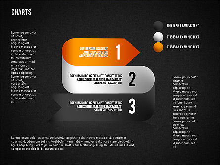 Caja de herramientas de formas de cintas, Diapositiva 11, 01626, Formas — PoweredTemplate.com