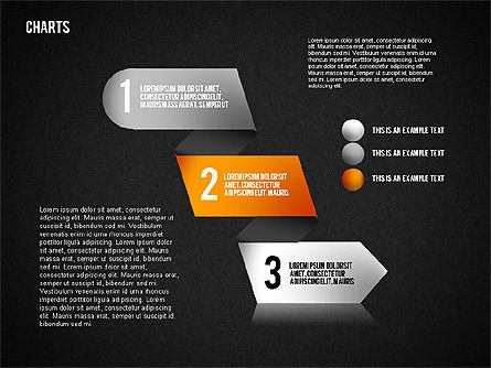 Caja de herramientas de formas de cintas, Diapositiva 15, 01626, Formas — PoweredTemplate.com