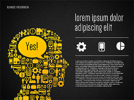 Presentación de negocios creativos, Diapositiva 16, 01630, Plantillas de presentación — PoweredTemplate.com