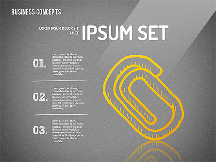 Ensemble de formes de style croquis, Diapositive 15, 01631, Formes — PoweredTemplate.com