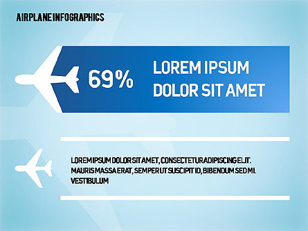 飛行機のインフォグラフィックス, スライド 2, 01632, ビジネスモデル — PoweredTemplate.com