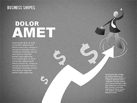 Faire des illustrations de concept de profit, Diapositive 11, 01639, Modèles commerciaux — PoweredTemplate.com